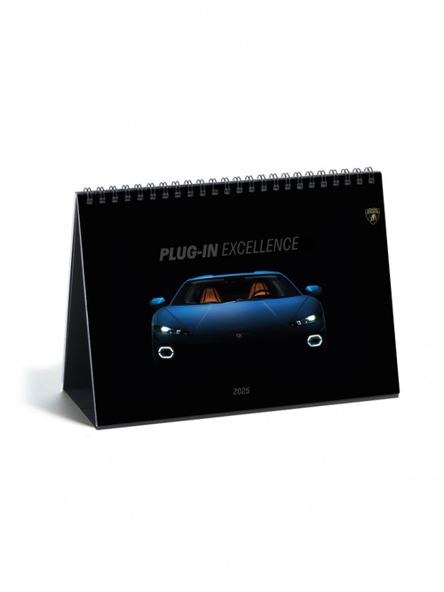 AUTOMOBILI LAMBORGHINI “PLUG-IN EXCELLENCE” 2025 DESK CALENDAR | Lamborghini Store