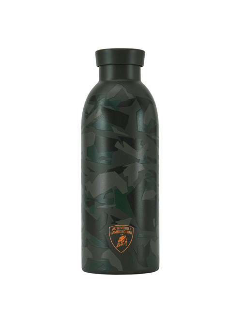 24 BOTTLES X AUTOMOBILI LAMBORGHINI – STERRATO COLLECTION CLIMA BOTTLE - ARMY GREEN - Special Edition | Lamborghini Store