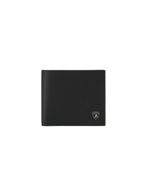 LEATHER WALLET WITH CONTRASTING DETAILS, ARMY GREEN - New In | Lamborghini Store