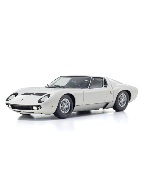 Lamborghini Miura P 400 1/18 blanc/argent | Lamborghini Store