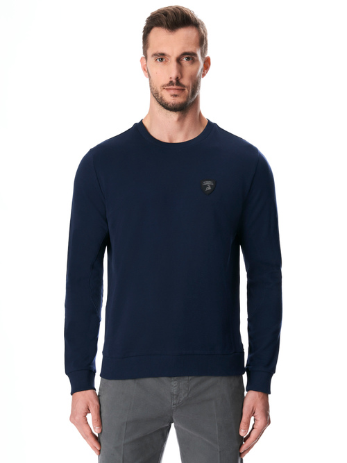AUTOMOBILI LAMBORGHINI ICONIC CREW NECK SWEATSHIRT - ICONIC | Lamborghini Store