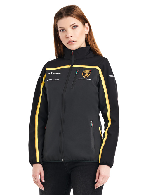Lamborghini Squadra-Corse Gold-Edition Softshell Jacket - -50% | Lamborghini Store