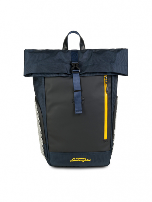 Roll-up 3D texture backpack - Travel | Lamborghini Store