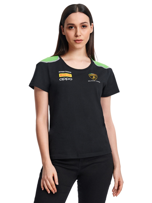 Automobili Lamborghini Squadra Corse Women’s T-Shirt - 30% off | Lamborghini Store