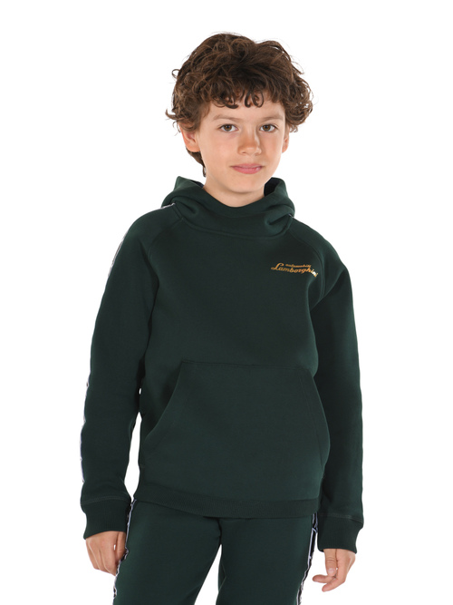 KIDS’ SHIELD TAPE HOODED SWEATSHIRT - -50% | Lamborghini Store