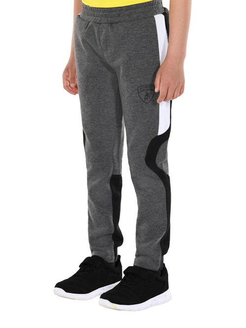 KIDS’ CONTRAST-INSERT PANTS - 长裤 | Lamborghini Store