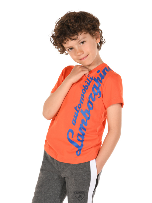 KIDS’ MAXI LOGOSCRIPT T-SHIRT - -50% | Lamborghini Store