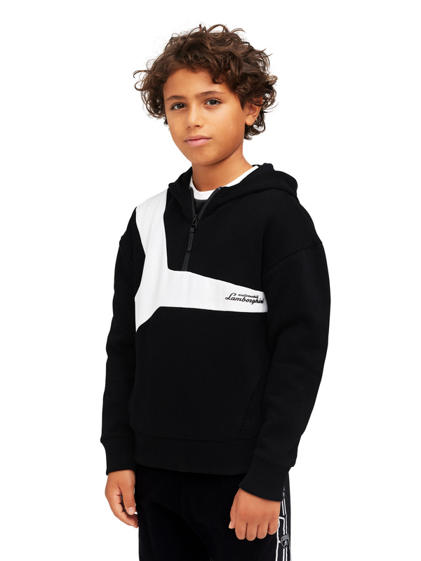 BOY’S HOODIE WITH CONTRAST “Y” DETAIL - Lamborghini Store