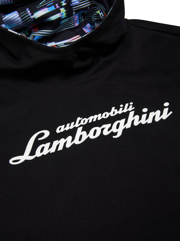 キッズ グリッチエフェクト フード付きリバーシブルスウェットシャツ - Lamborghini Store