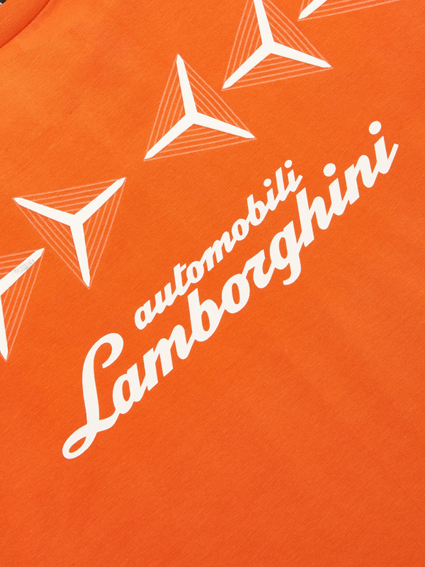 BOY’S “Y” GRAPHIC T-SHIRT - ORANGE - Lamborghini Store
