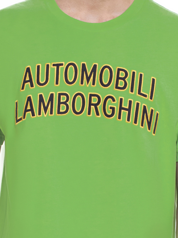 T-SHIRT AUTOMOBILI LAMBORGHINI LOOSE FIT - VERT CLASSIQUE - Lamborghini Store