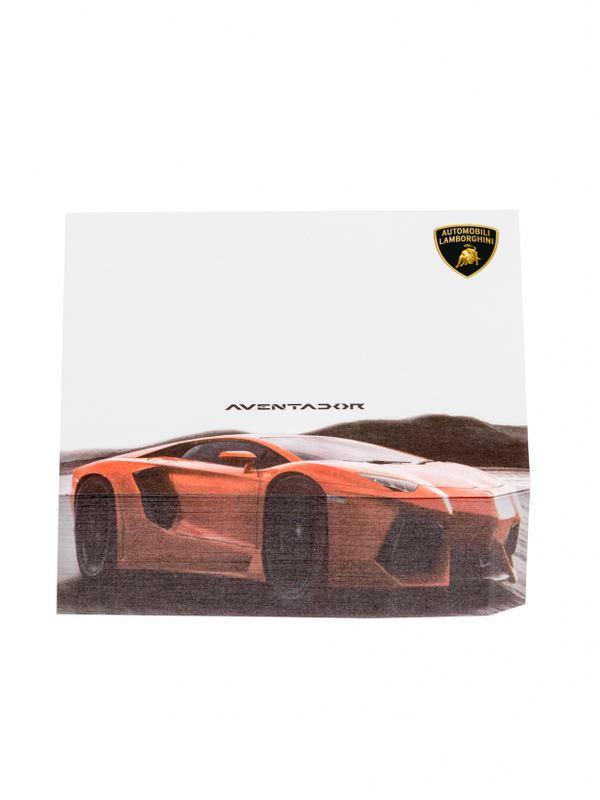 Lamborghini Aventadorステッカーメモ - Lamborghini Store