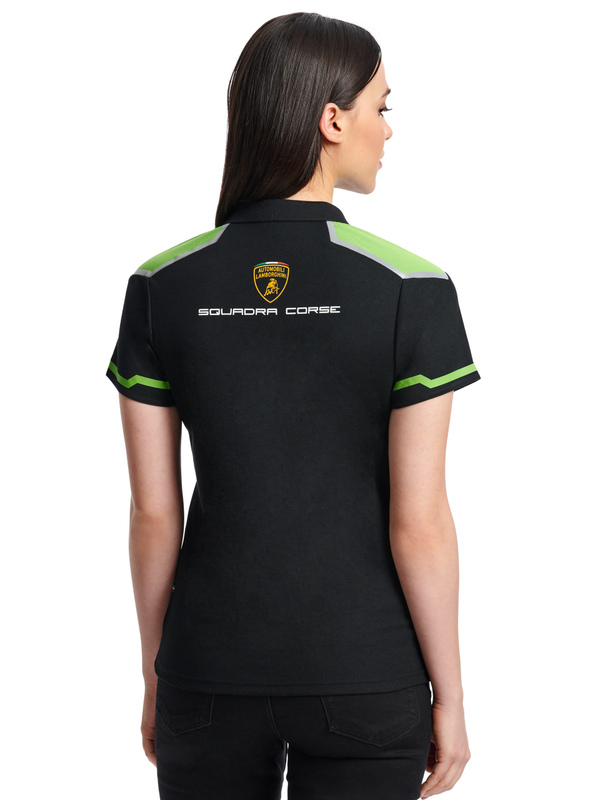 Camiseta polo de mujer Automobili Lamborghini Squadra Corse - Lamborghini Store