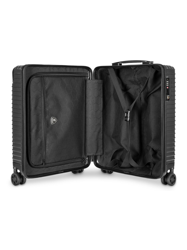 Compact Hard-Shell Wheeled Lamborghini Suitcase - Lamborghini Store