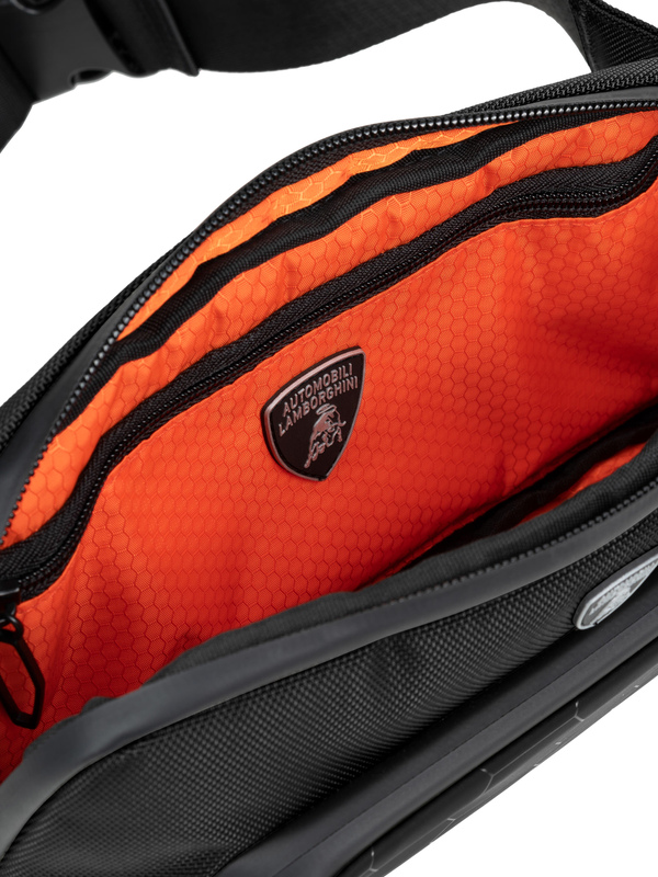 Horizontal crossbody bag with soft-touch insert - Lamborghini Store