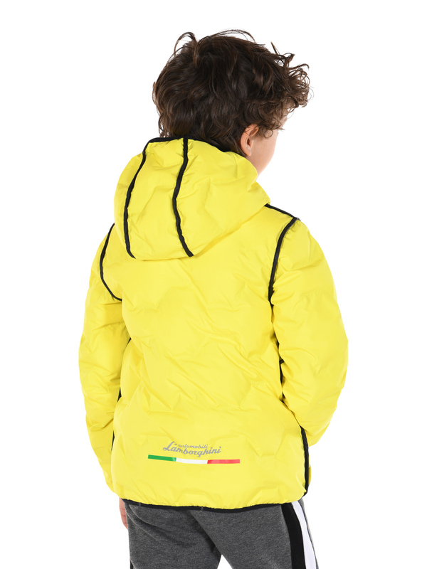 KIDS’ JACKET WITH QUILTED HEXAGONS - Lamborghini Store