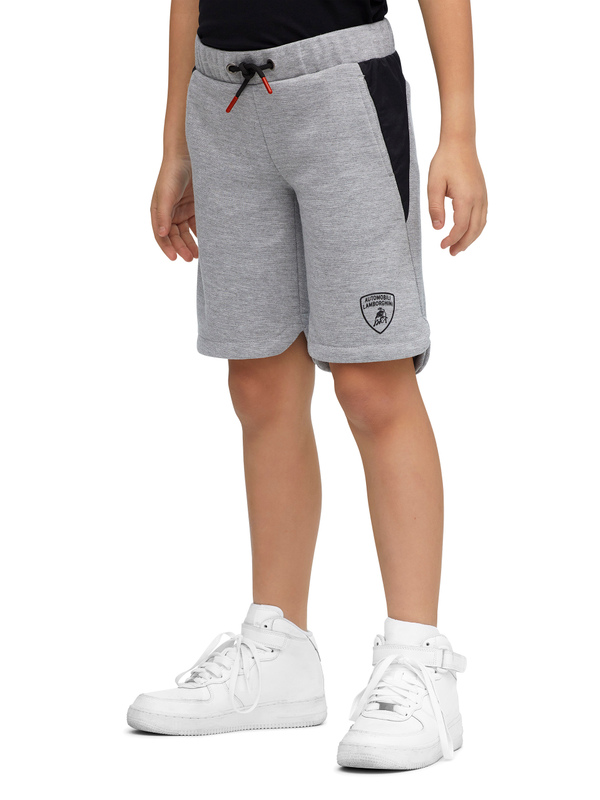 Shorts with Contrast Inserts|65% cotton, 35% polyester| - Lamborghini Store