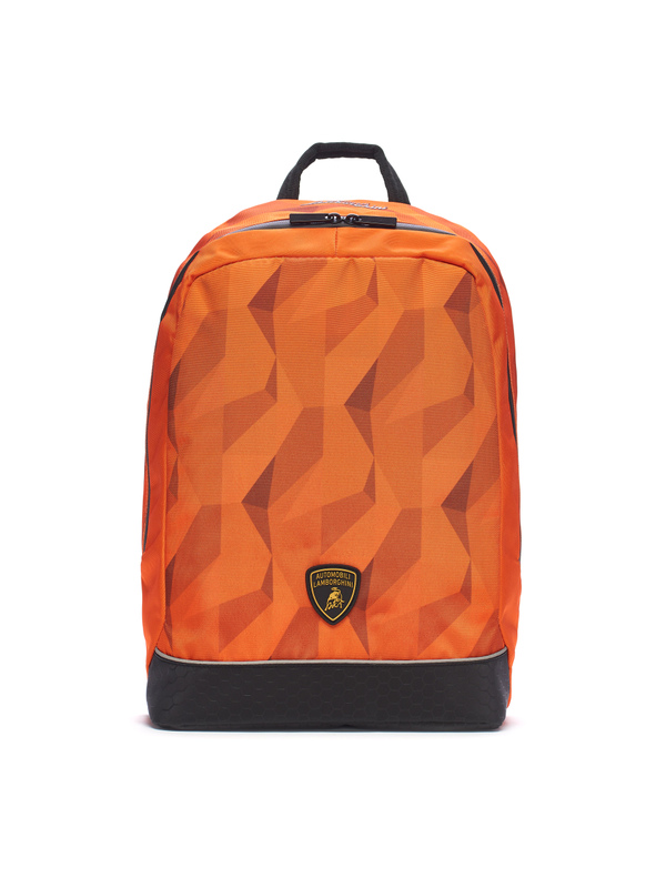 Automobili-Lamborghini Orange Sports Backpack - Lamborghini Store