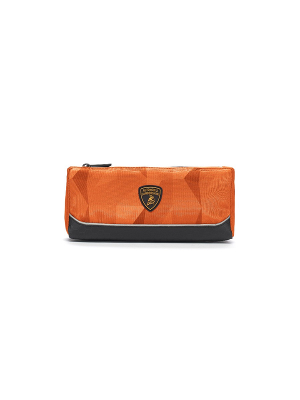 Orange Automobili-Lamborghini Triangular Pencil Case - Lamborghini Store