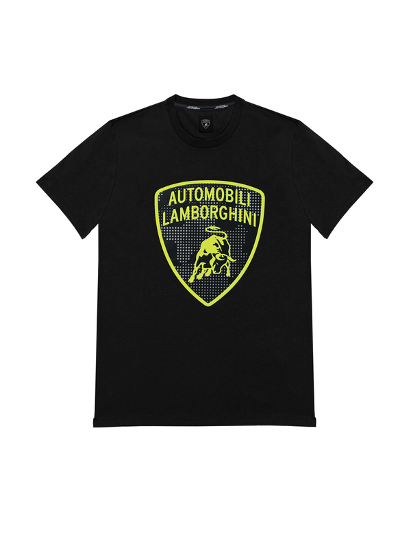 AUTOMOBILI LAMBORGHINI T-SHIRT MIT CAMOUFLAGE-WAPPEN - Lamborghini Store