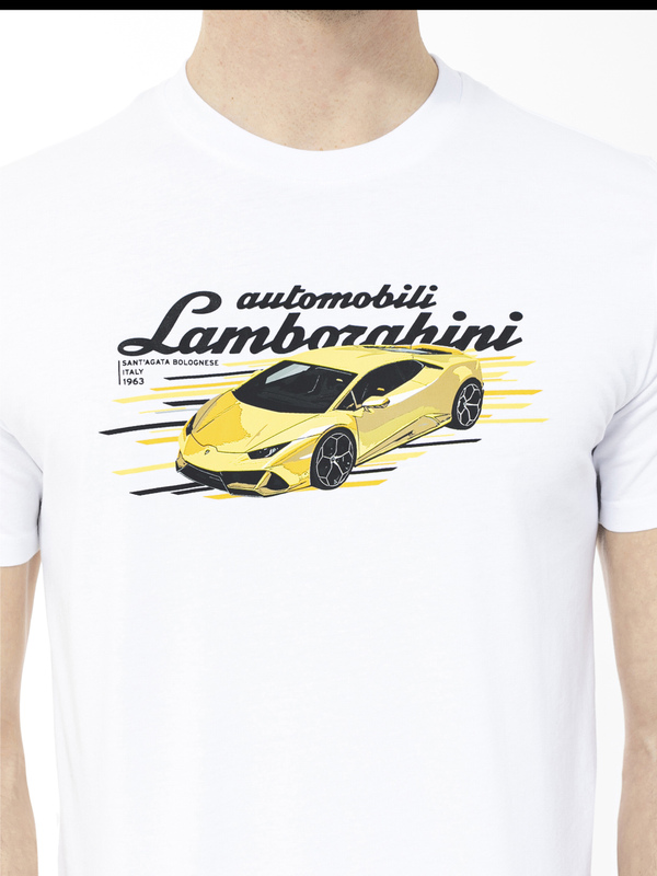 AUTOMOBILI LAMBORGHINI HURACÁN EVO T-SHIRT - Lamborghini Store