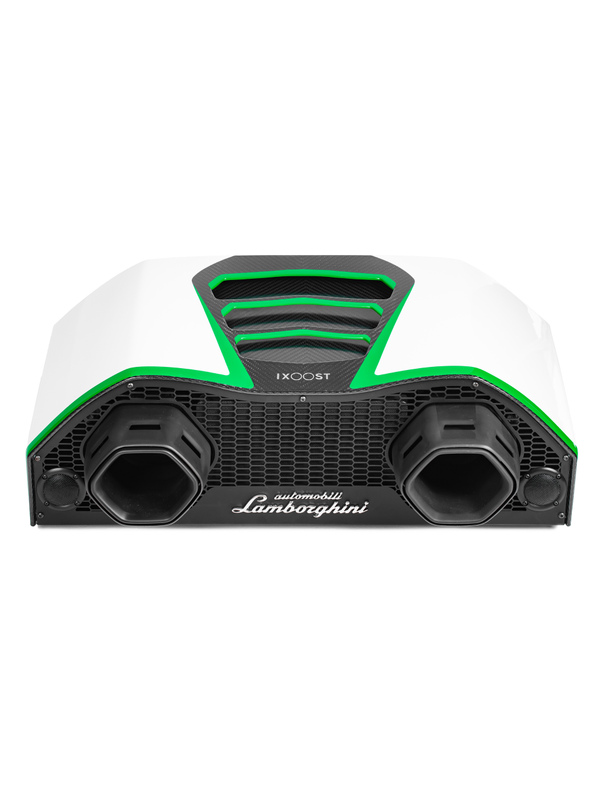 AVALÁN碳纤维扩展坞 - Asopo Shiny 白 + Viper shiny 撞色绿 - Lamborghini Store