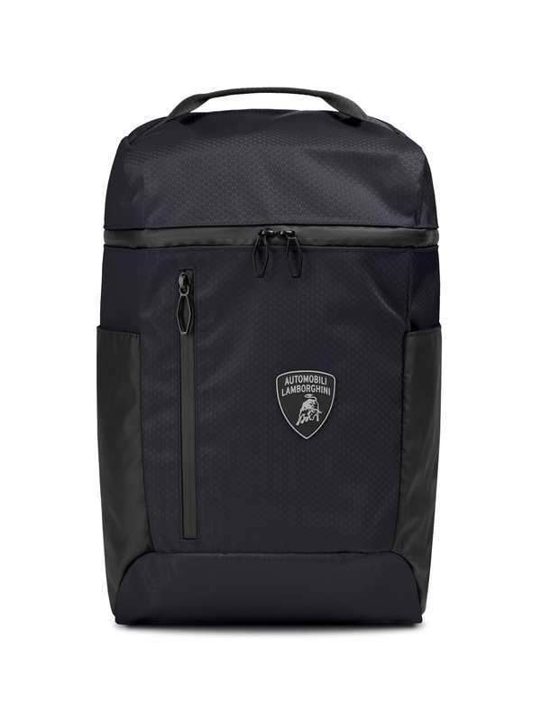 Ultra light travel backpack|INSIDE COMPOSITION|100% POLYESTER|OUTSIDE COMPOSITION|80% POLYESTER 20% PU|28x40x22|Backpack| - Lamborghini Store