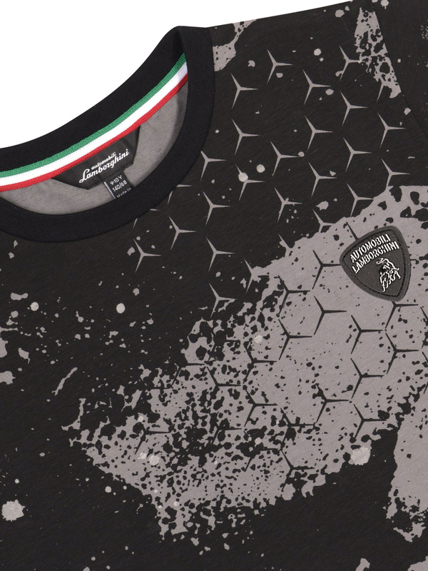 BOY’S T-SHIRT WITH ARTISTIC PRINT - Lamborghini Store