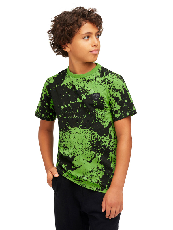 BOY’S T-SHIRT WITH ARTISTIC PRINT - Lamborghini Store