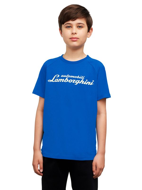 儿童夜光标志字样T恤 - Lamborghini Store