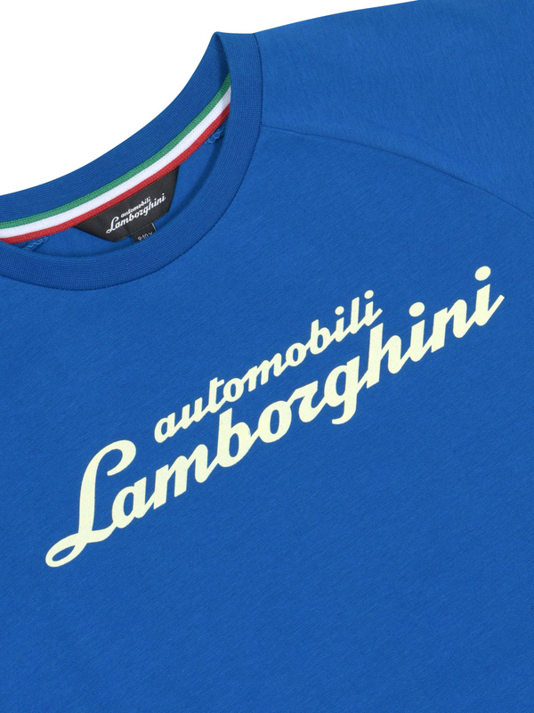 T-SHIRT LOGOSCRIPT GLOW-IN-THE-DARK BAMBINO - Lamborghini Store