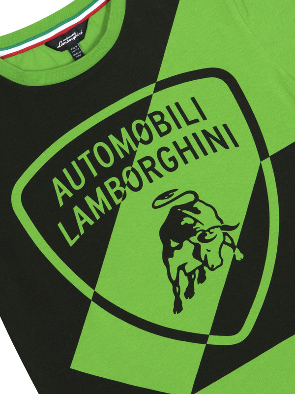T-SHIRT BICOLORE BAMBINO - Lamborghini Store
