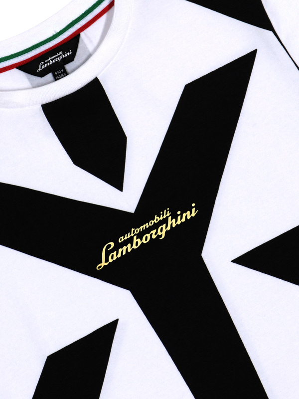 BOY’S T-SHIRT WITH LARGE “Y” PATTERN - Lamborghini Store