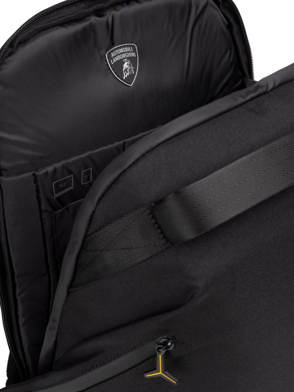 Backpack with USB port, created in recycled material - Lamborghini Store
