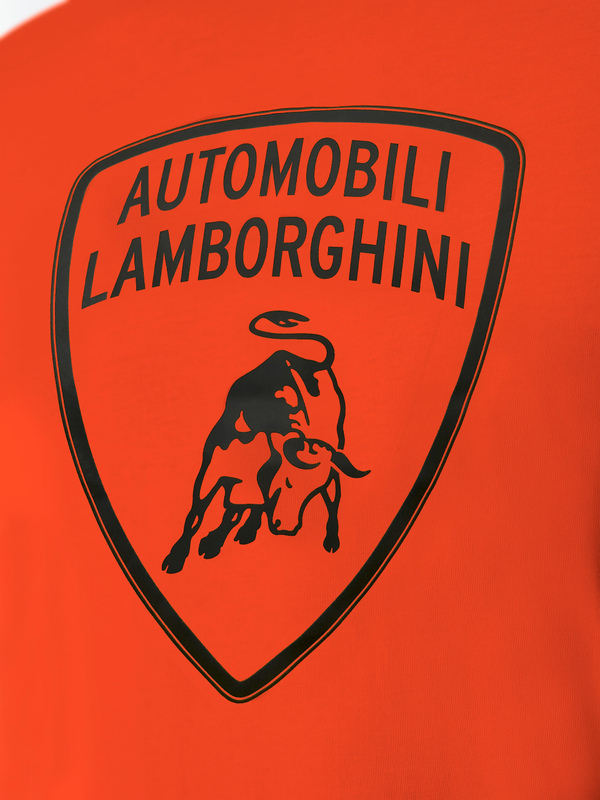 Automobili Lamborghini Iconic Big Shield Crew Neck T-shirt - Lamborghini Store