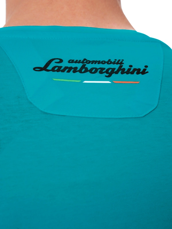 Automobili Lamborghini Iconic Small Shield クルーネック Tシャツ - Lamborghini Store