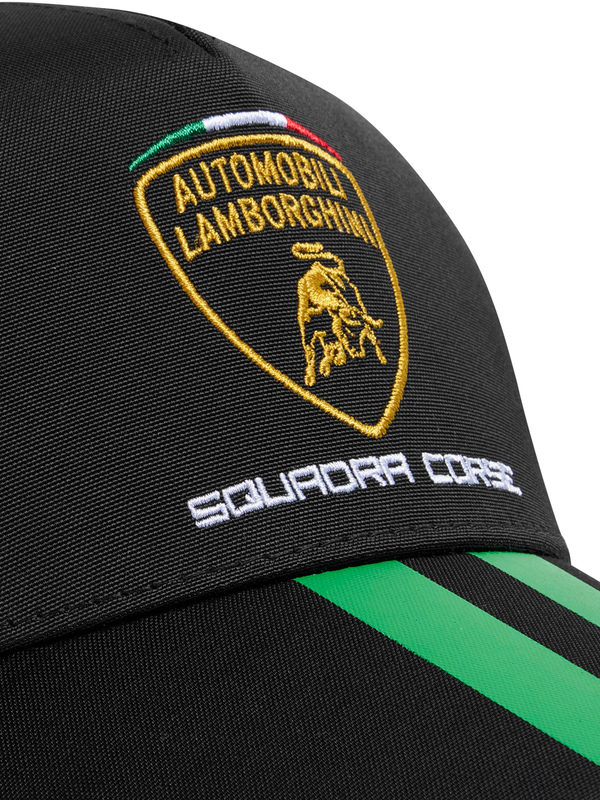 AUTOMOBILI LAMBORGHINI REPLICA SQUADRA CORSE CAP FOR BOYS - Lamborghini Store