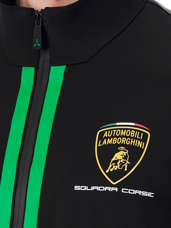 AUTOMOBILI LAMBORGHINI SQUADRA CORSEレプリカ メンズ ソフトシェルジャケット - Lamborghini Store