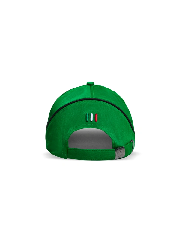 AUTOMOBILI LAMBORGHINI SQUADRA CORSE 旅行帽 - 绿色 - Lamborghini Store