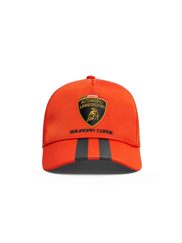 Automobili Lamborghini Squadra Corse 旅行帽 - 橙色 - Lamborghini Store