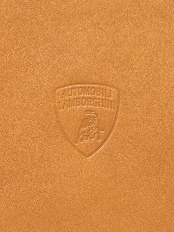 UPCYCLED LEATHER AUTOMOBILI LAMBORGHINI TOTE BAG - Lamborghini Store
