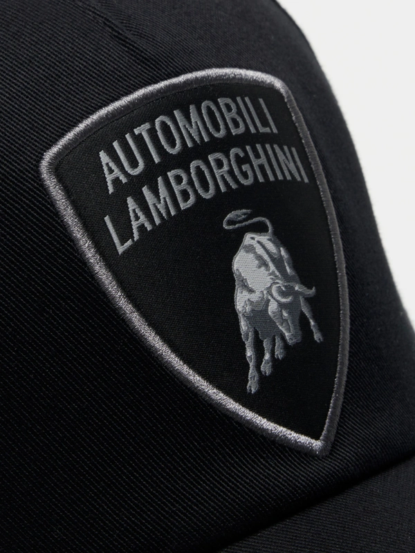 带银色盾牌徽标的帽子 - Lamborghini Store