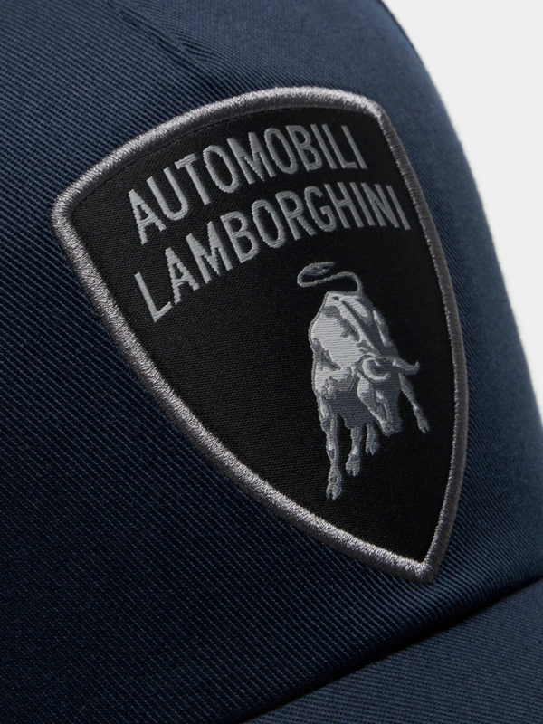 带银色盾牌徽标的帽子 - Lamborghini Store