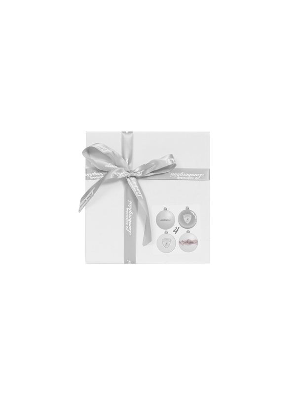 BOX OF 4 AUTOMOBILI LAMBORGHINI CHRISTMAS BAUBLES - Lamborghini Store
