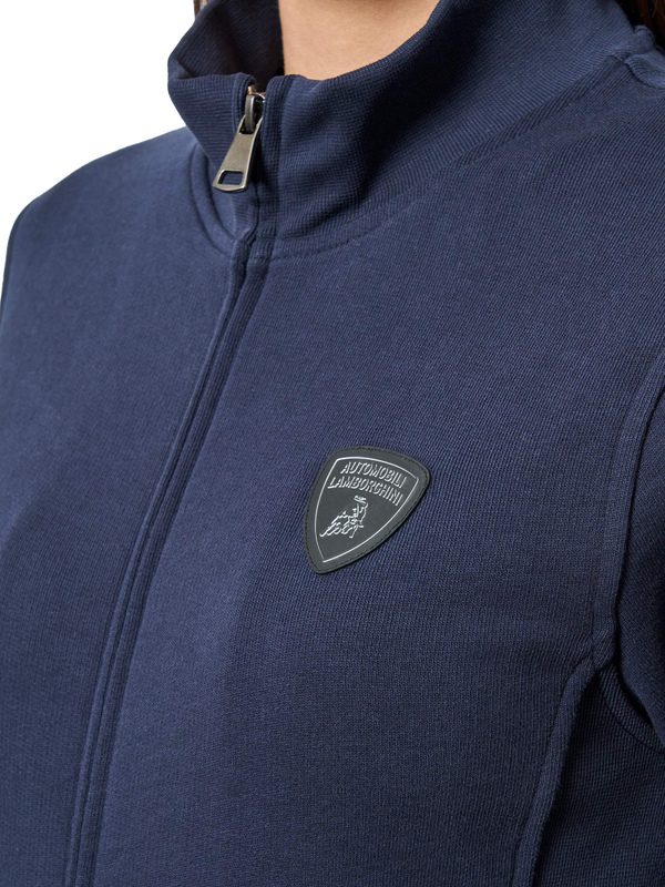 Damen-Sweatshirt mit durchgehendem Reißverschluss Automobili Lamborghini Iconic - Lamborghini Store