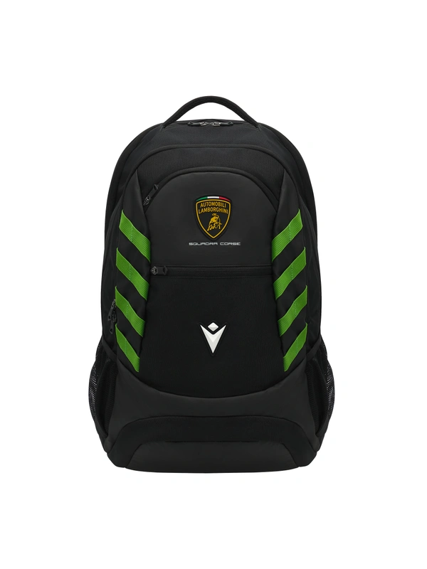 Automobili Lamborghini Squadra Corse black backpack - Lamborghini Store