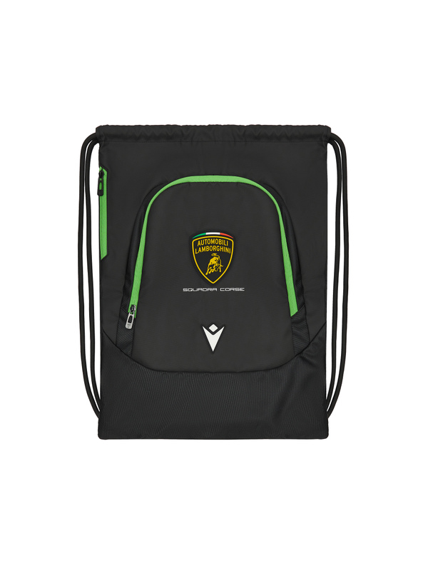 Automobili Lamborghini Squadra Corseナップサック（ブラック） - Lamborghini Store