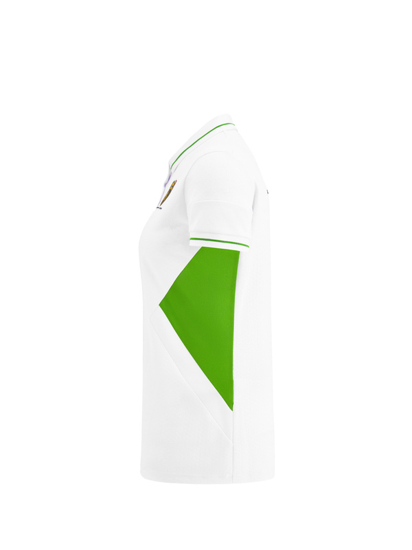 Automobili Lamborghini Squadra Corse women's white polo shirt - Lamborghini Store