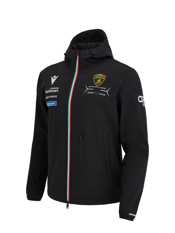 Automobili Lamborghini Squadra Corse chaqueta softshell para hombre - Lamborghini Store