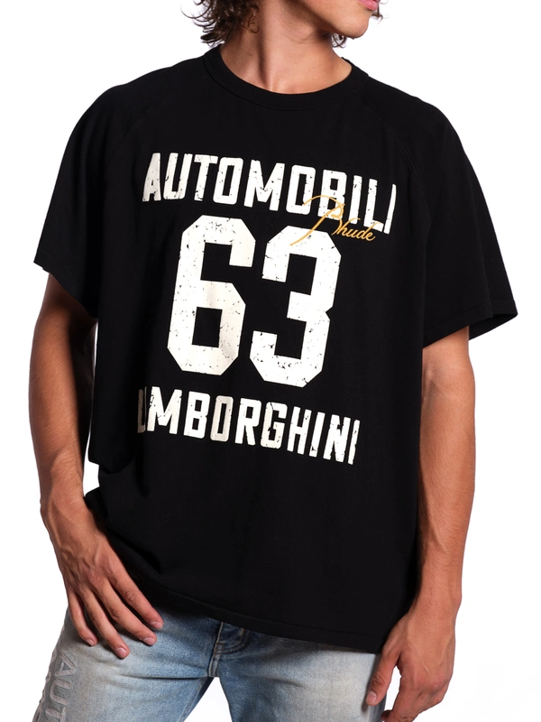 RHUDE X AUTOMOBILI LAMBORGHINI 短袖定制 T 恤 - Lamborghini Store